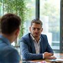 Client receiving ongoing support from legal advisor